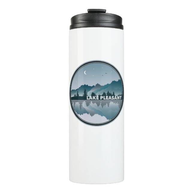 Lake Pleasant Arizona Reflection Thermal Tumbler (Front)