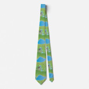 Lake Pontchartrain Louisiana lake map Tie