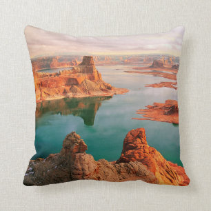 Lake Powell Arizona Throw Pillow