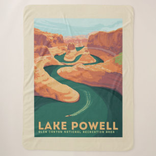 Lake Powell   Arizona & Utah Sherpa Blanket