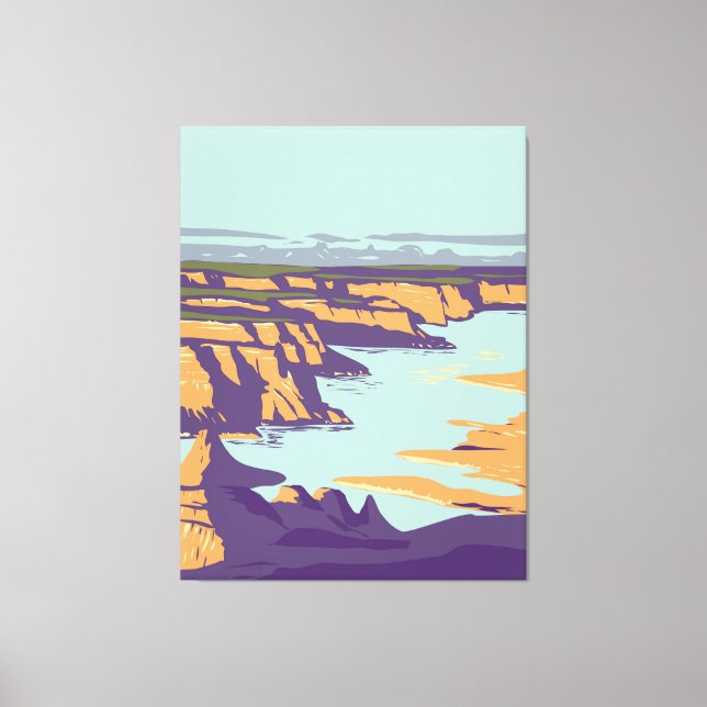 Lake Powell Canvas Print (Front)