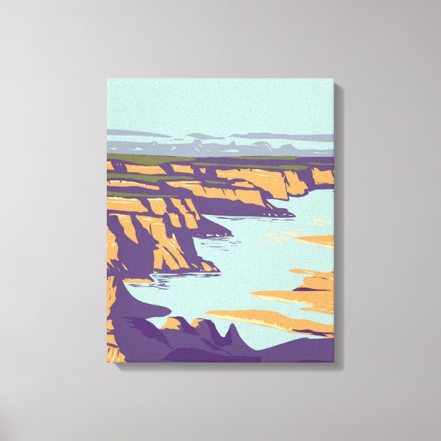 Lake Powell Canvas Print (Front)