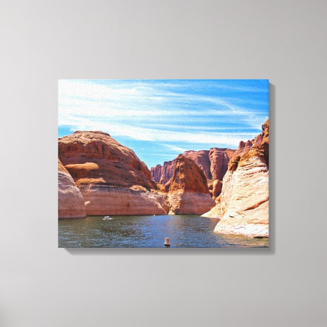 Lake Powell Canvas Print (Front)