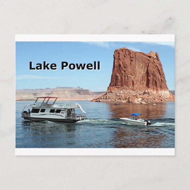 Lake Powell (caption) Postcard (Front)