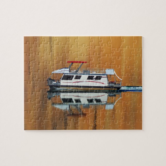 Lake Powell Houseboat Jigsaw Puzzle (Horizontal)
