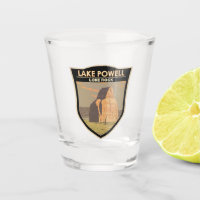 Lake Powell Lone Rock Travel Art Vintage