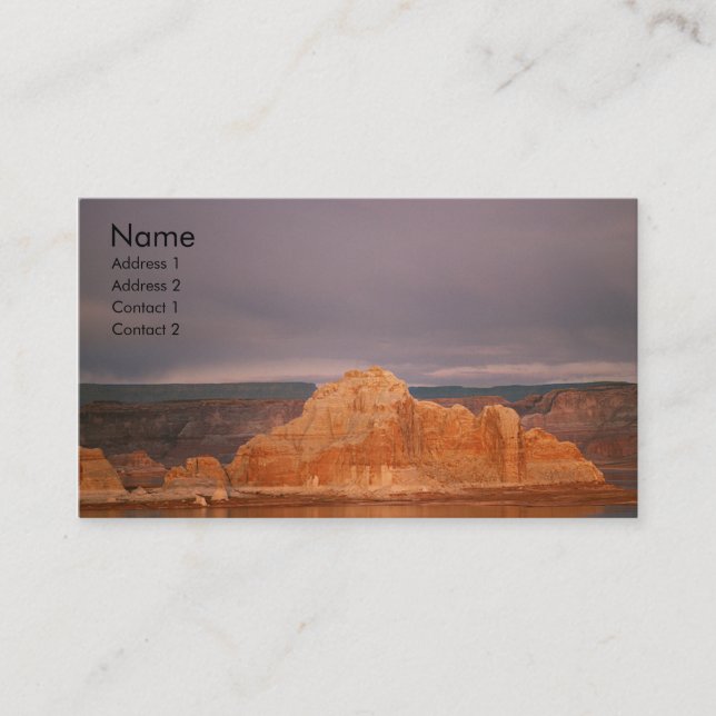 Lake Powell Profile Card (Front)