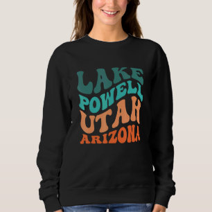 Lake Powell Utah Arizona Boating Boater Wakeboardi Sweatshirt