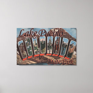 Lake Pueblo State Park, Colorado Canvas Print