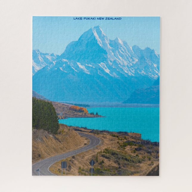 Lake Pukaki New Zealand Jigsaw Puzzle (Vertical)