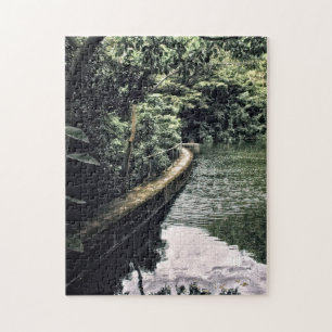 Lake Rain Forest Creque Dam Virgin Islands USVI Jigsaw Puzzle
