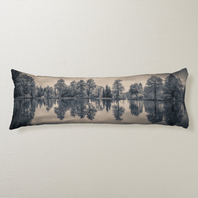 Lake Reflections Body Pillow (Front)