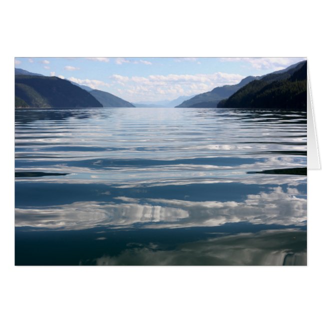 Lake Reflections Card (Front Horizontal)