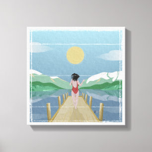 Lake Rotoiti New Zealand Canvas Print