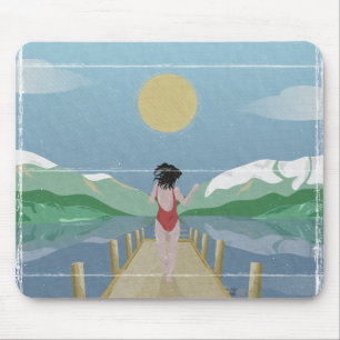 Lake Rotoiti New Zealand Mouse Pad