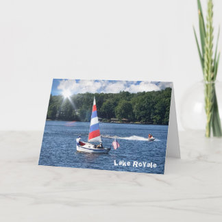Lake Royale Boating Card