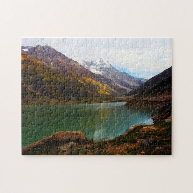 Lake Saiful Muluk Pakistan. Jigsaw Puzzle (Horizontal)