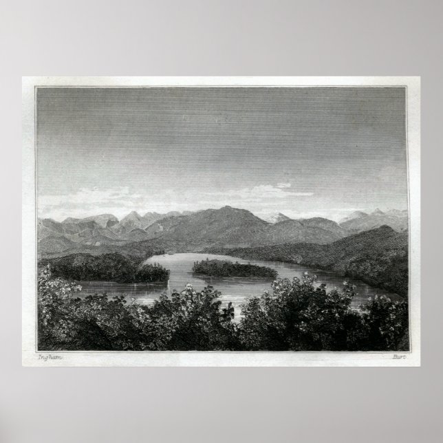 Lake Sanford Adirondacks Poster (Front)