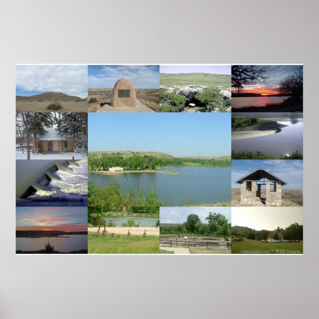 Lake Scott State Park Poster (Front)