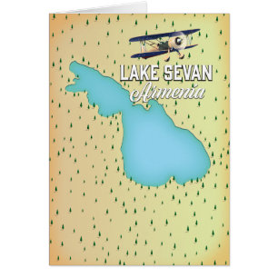 Lake Sevan Armenia map