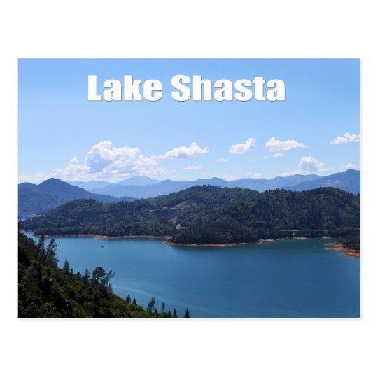 Lake Shasta in Redding, California Postcard