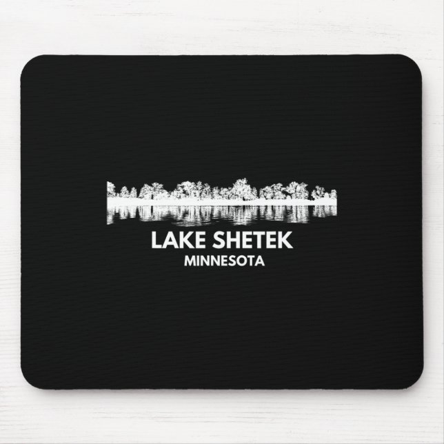Lake Shetek Minnesota Trip Funny Summer Fishing Ca Mouse Pad (Front)
