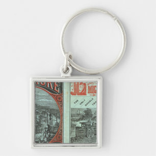 Lake Shore and Michigan So Railway Keychain