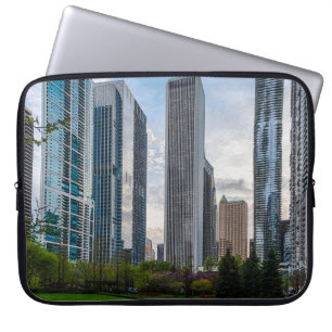 Lake Shore Park Painterly Laptop Sleeve