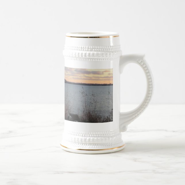 Lake Shore Sunset Stein (Right)