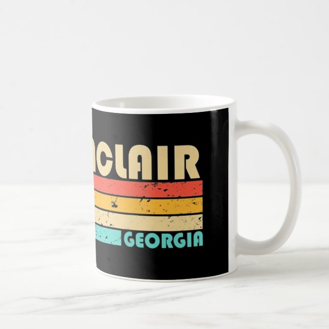 LAKE SINCLAIR GEORGIA Fishing Camping Coffee Mug (Right)