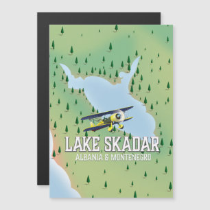Lake Skadar Albania and Montenegro lake map