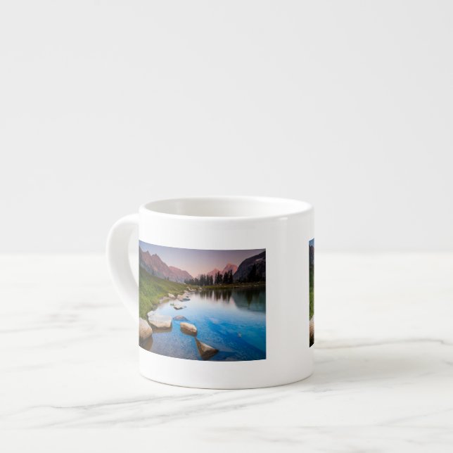 Lake Solitude Espresso Cup (Front Left)
