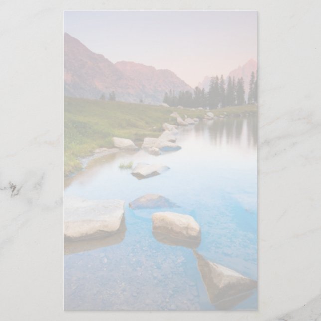 Lake Solitude Stationery (Front)