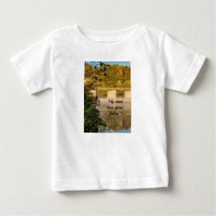 Lake Springfield Autumn Fishing Baby T-shirt