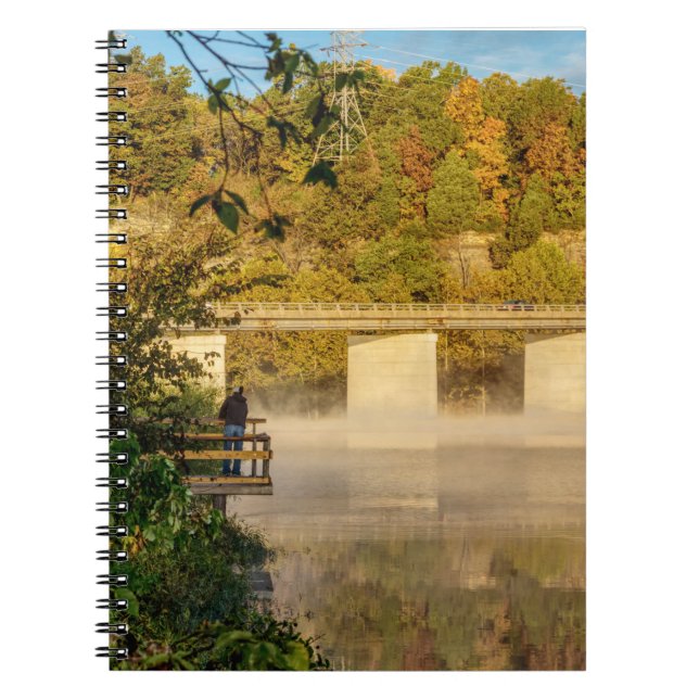 Lake Springfield Autumn Fishing Notebook (Front)