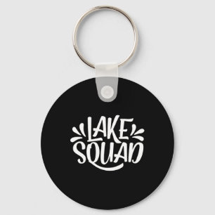 Lake Squad Vacation Camping Life Family Matching L Keychain