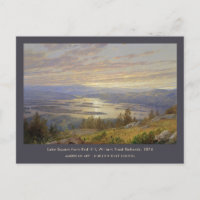 Lake Squam from Red Hill W T Richards American Art