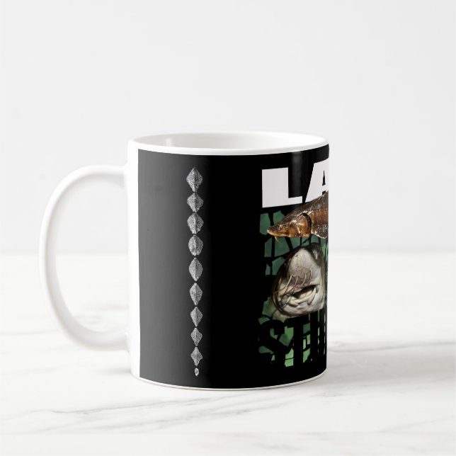 Lake Sturgeon Collage Mug (Left)