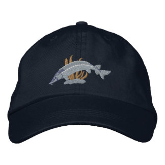 Lake Sturgeon Embroidered Hat