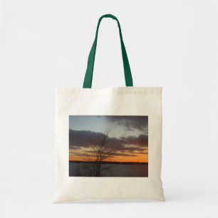 Lake Sunset Tote Bag