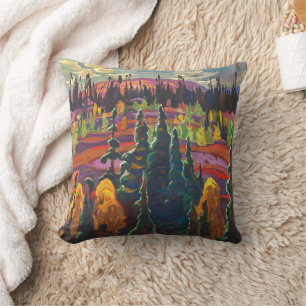 Lake Superior Country   A. Y. Jackson    Throw Pillow
