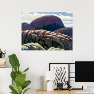 Lake Superior Hill   Lawren Harris   Poster