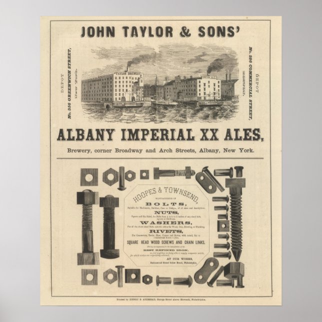 Lake Superior Iowa and Minnesota Advertisement Poster (Front)