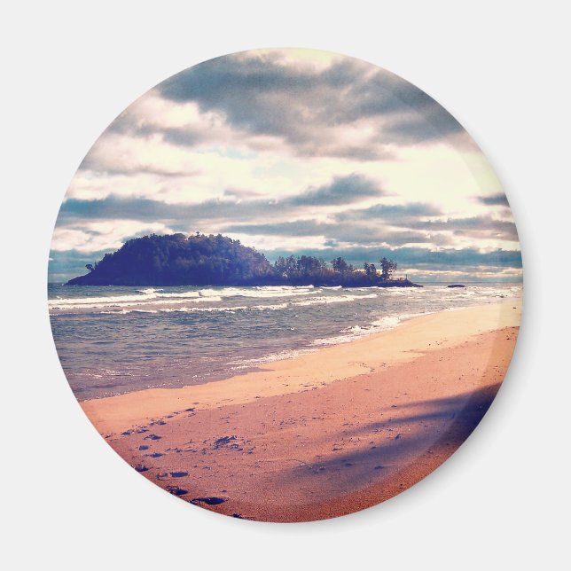 Lake Superior Island Magnet (Front)