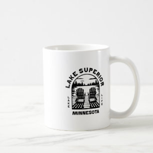 Lake Superior Minnesota Outdoors Vintage 1  Coffee Mug