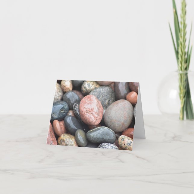 Lake Superior Rock Thank You Card (Front)