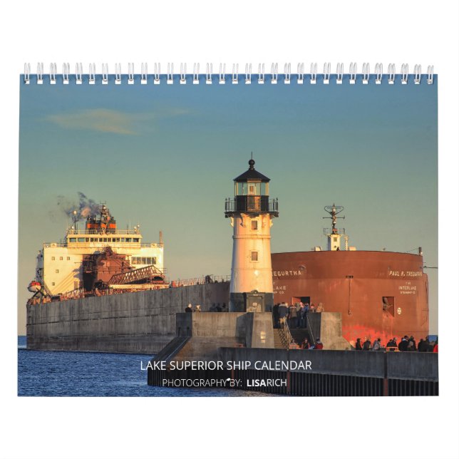Lake Superior Ship Calendar (Cover)