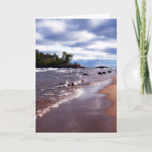 Lake Superior Shoreline Card