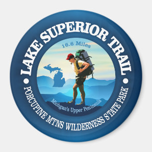 Lake Superior Trail (Hiker C) Magnet