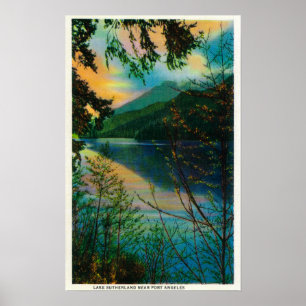 Lake Sutherland new Port Angeles, WA Poster